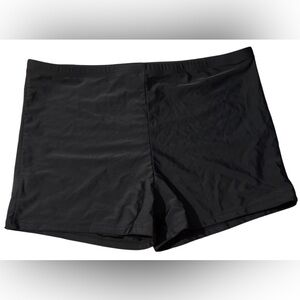 NWOT Tempt Me Black Swim Shorts
